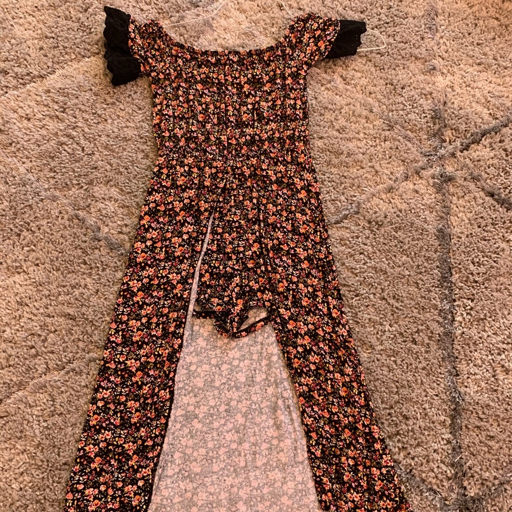 Girls Romper with skirt